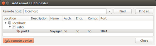 find remote usb device