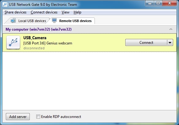 Remote USB devices