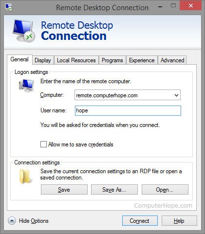 Remote Desktop Protocol Remotedesktopprotokoll