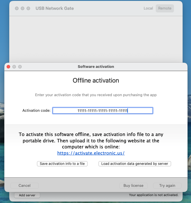  Save activation info